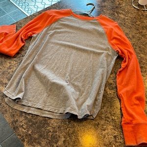 Men's Jersey Long Sleeve Baseball Shirt